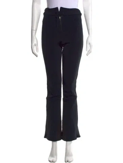 Pre-owned Cordova Flared Pants In Black
