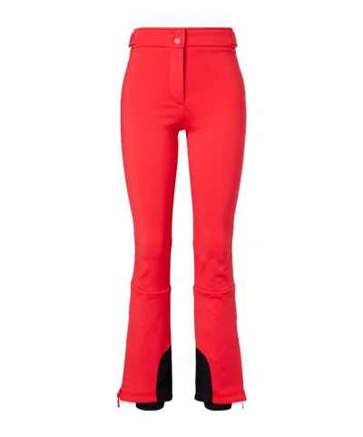 Cordova Flared Ski Pants In Red