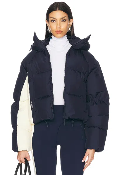 Cordova Furano Quilted Down Ski Jacket In Blue