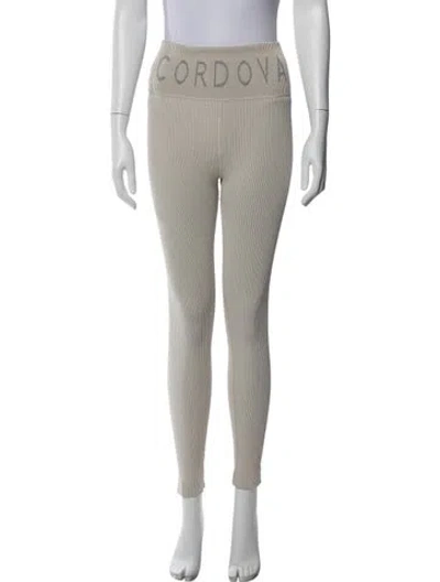 Pre-owned Cordova Graphic Print Sweatpants In Neutral