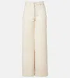 Cordova Kozzy Wool-blend Wide-leg Pants In Pink