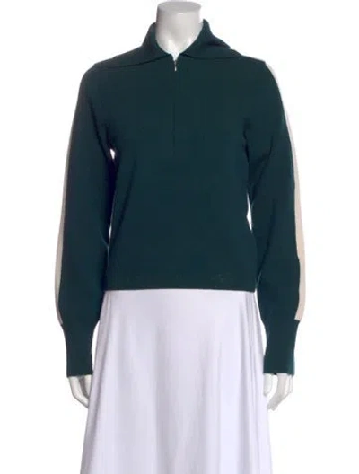 Pre-owned Cordova Merino Wool Sweater In Green