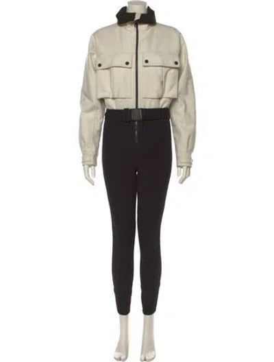 Pre-owned Cordova Mock Neck Jumpsuit