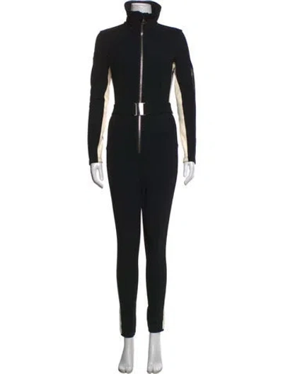 Pre-owned Cordova Mock Neck Ski Suit In Black