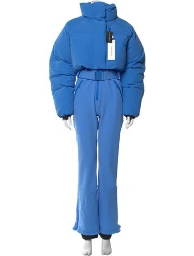 Pre-owned Cordova Mock Neck Ski Suit W/ Tags In Blue