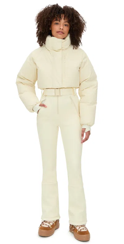 Cordova Myoko Down Ski Suit Alabaster In White