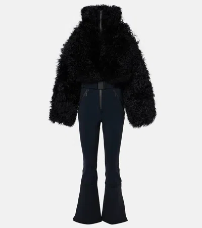 Cordova Nozawa Shearling Ski Suit In Schwarz