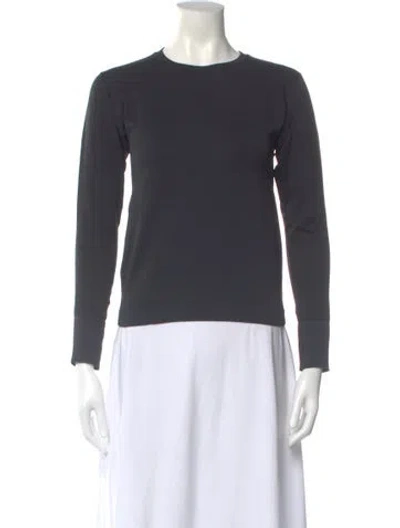 Pre-owned Cordova Nylon Crew Neck Top In Gray