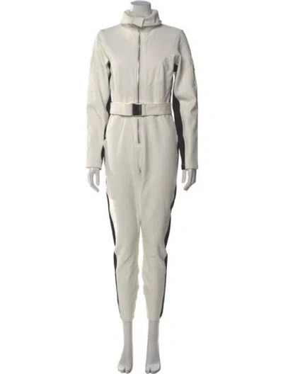 Pre-owned Cordova Nylon Mock Neck Jumpsuit In Multi