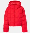 Cordova Oza Quilted Down Ski Jacket In Animal Print