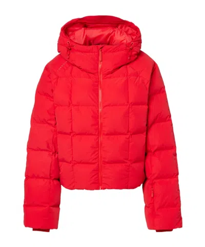 Cordova Oza Quilted Down Ski Jacket In Red