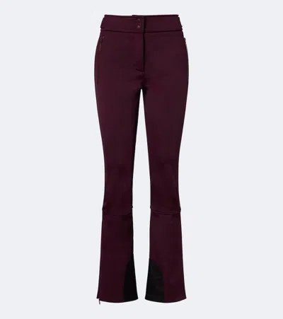Cordova Saint Moritz Flared Ski Pants In Burgundy