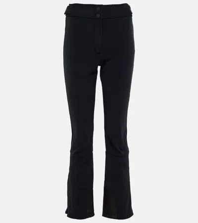 Cordova Fleece-lined Black Ski Pants With 4-way Stretch