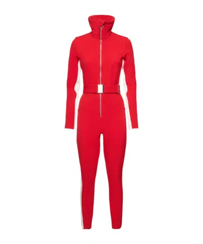 Cordova Signature Ski Suit In Red
