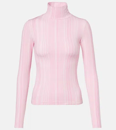 Cordova Sol Turtleneck Ski Top In Pink