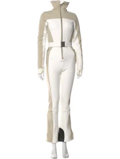 Pre-owned Cordova Square Neckline Jumpsuit In Neutral