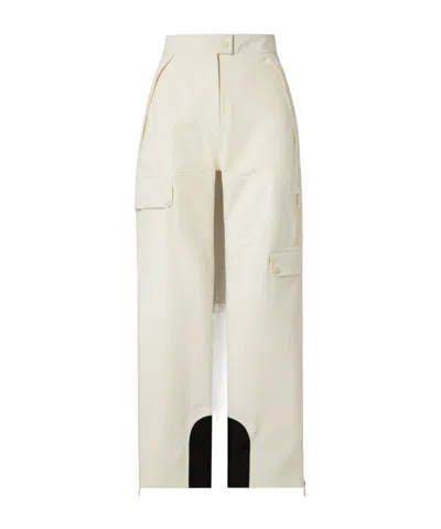 Cordova Zurs Straight-leg Ski Pants In Neutral