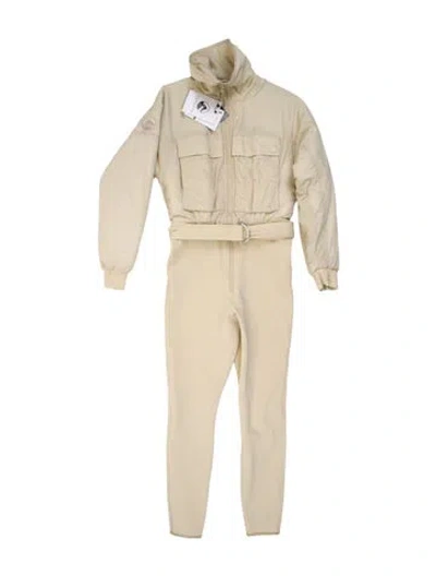 Pre-owned Cordova Turtleneck Jumpsuit W/ Tags In Neutral