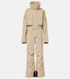 Cordova Volta Belted Ski Suit In Neutral