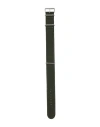 Cordura Lorica Watch Accessory Military Green Size - Textile Fibers In Green