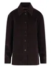 Co Rduroy Overshirt In Brown