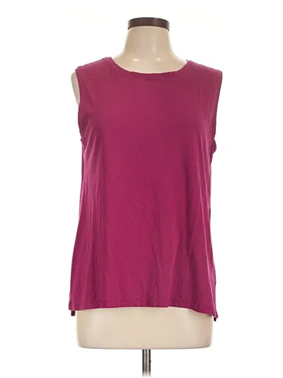 Pre-owned Core 10 Sleeveless T-shirt In Burgundy
