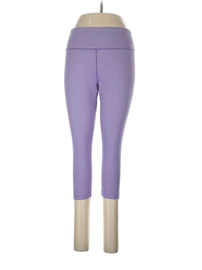 Pre-owned Core 10 Yoga Pants In Purple