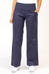 Core By Wearables 4-pocket Fold Over Pant In Blue