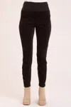 Core By Wearables Cord Penny Legging In Black