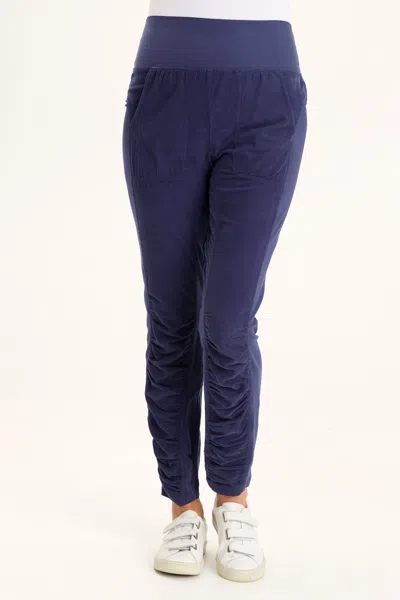Core By Wearables Cord Penny Legging In Blue