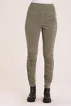 Core By Wearables Cord Penny Legging In Green