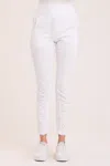 Core By Wearables Cord Penny Legging In White