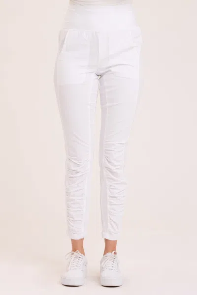 Core By Wearables Cord Penny Legging In White