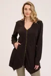 Core By Wearables Fleece Mercantile Jacket In Black
