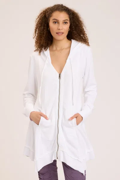 Core By Wearables Fleece Mercantile Jacket In White