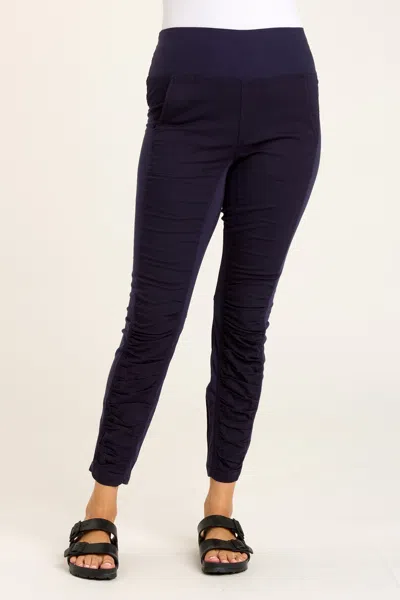 Core By Wearables High Waist Penny Legging In Blue