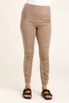 Core By Wearables High Waist Penny Legging In Brown