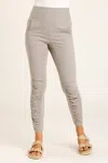 Core By Wearables High Waist Penny Legging In Grey