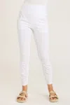 Core By Wearables High Waist Penny Legging In White