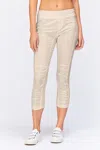 Core By Wearables Jetter Crop Legging In Beige