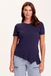 Core By Wearables Lettie Tee In Blue