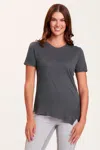 Core By Wearables Lettie Tee In Grey