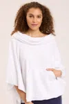 Core By Wearables Paige Poncho In White