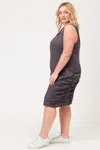 Core By Wearables Raymond Dress In Grey