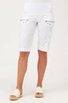 Core By Wearables Zola Bermuda Short In White