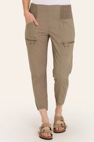 Core By Xcvi Acker Slim Pant In Brown