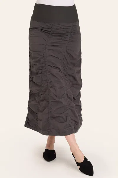 Core By Xcvi Gored Peasant Skirt In Grey