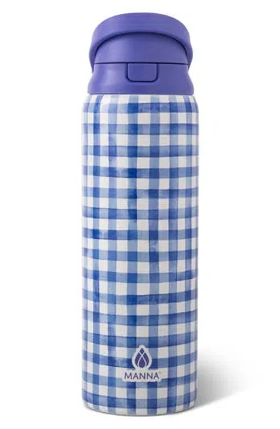 Core Home 32-ounce Floral Hydra Bottle In Blue