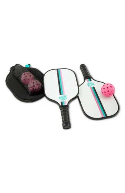Core Home 6-piece Carbon Fiber Pickleball Set In Black