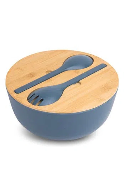 Core Home Salad Bowl Set In Blue